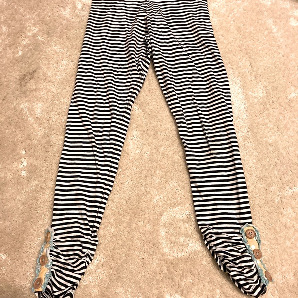 Matilda Jane striped leggings
